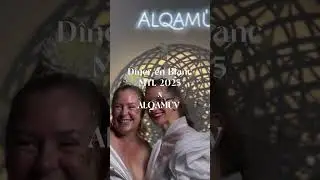 Alqam&uuml;v at Le D&icirc;ner en Blanc #alqamuv #dinerenblanc #luxurydesign