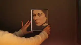 A portrait in silence✨🎨/  paint with me🖌️