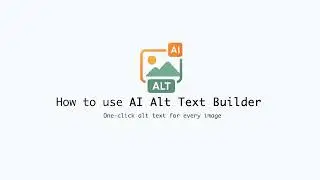 How to Use AI Alt Text Builder (WordPress) &mdash; Bulk Alt Text in Seconds
