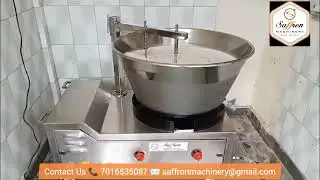 Mava / Khova Machine Gas operated | Ghee Making Machine | Milk Heating Kettel | cap:60, 120, 200&300