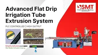Flat Drip Irrigation Tube Extrusion System &ndash; High-Speed Drip Pipe Machine | Sai Machine Tools