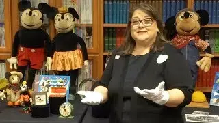 Mickey Mouse exhibit tour at Walt Disney Archives