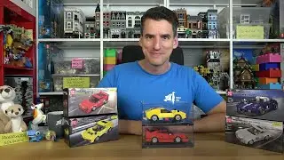 Nach Speed Champions Art, aber mit Garage f&uuml;r 18&euro; ! Mould King&reg; 27038 & 27039