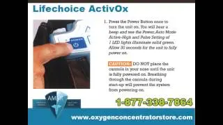 Operating the Lifechoice ActivOx POC