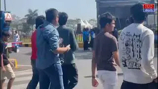 Minister KTR Son Himanshu, MLC Kavitha Son Aditya at Formula E Race | News Focus Telugu