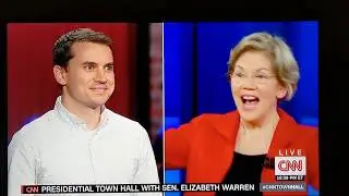 Matthew Carrington Elizabeth Warren CNN Town Hall