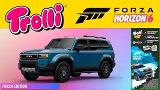 FORZA HORIZON 6 - MAIS VAZAMENTOS, PARCERIA TROLLI
