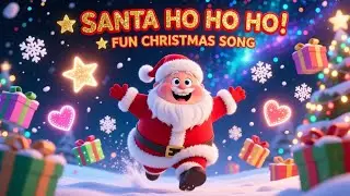 Santa Santa Ho Ho Ho 🎅🎄 | Fun Christmas Song for Kids | Kids Tales