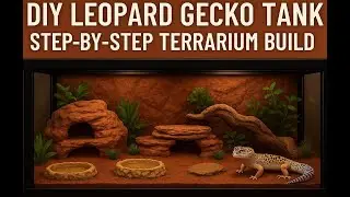 DIY Leopard Gecko Tank Step-by-Step Terrarium Build