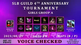 ✨ SLB FAMILY  4th Anniversary Tournament Girls ✅