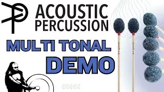 Acoustic Percussion Multi-Tonal Marimba Mallets - More Tones, Less Mallets
