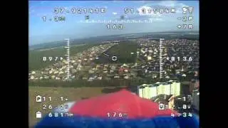2014 08 04 полет рамы FPV