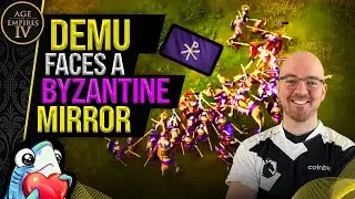 Demu faces a byzantine mirror! - AoE4 Highlight Games #32