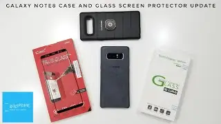 Galaxy Note8 Case and Glass Screen Protector | 1 Month Update!