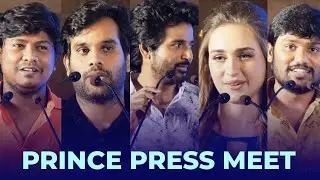 Prince Press Meet & Pre Release Event | Full Video | Sivakarthikeyan | Sathyaraj | Premji | Soori