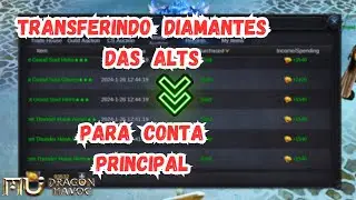 Transferindo os Diamantes das Alts! - [MU DRAGON HAVOC] - [PT-BR]