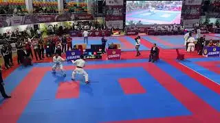 Final Kumite -67Kg TNI/Polri Mabes Polri vs Kodam XIV/Hsn