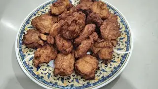 #LOOKS REAL FRIED CHICKEN / GROUND CHICKEN WITH #MINCED CABBAGE