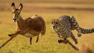چیتا بمقابلہ پہاڑی بکری | ایک خطرناک لمحہ 😱🐆🐐