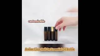 Essential Oil Bottle Glass Roll On Bottle