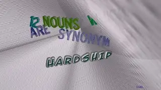 hardship - 15 nouns similar to hardship (sentence examples)