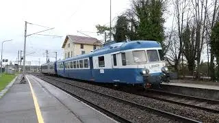 L'x2816 de passage à Arc et Senans pour la fête des Lumières à Lyon 06/12/2025