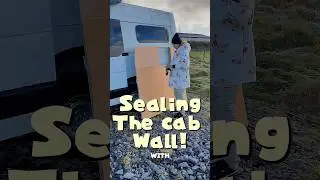 Renault master: DIY camper van sealing removable cab wall #belizean #diycamper #vanlife #diycamper