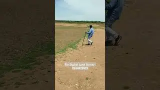 Topographical and contour Survey in vaduvoor Lake... #dgps #landsurveying #topo #contouring