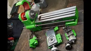 Чудо-юдо токарный станок на базе ТВ-16. miracle machine.