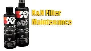 How to Clean a K&N Performance air filter cleaning and re-oiling/ recharging | AnthonyJ350