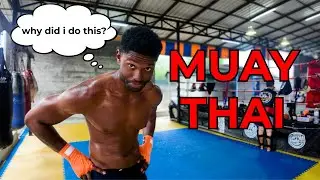 I Tried Muay Thai In Thailand...for the First Time🔥🇹🇭