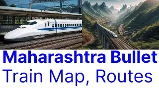 Maharashtra Bullet Train Land Acquisition, Map, Routes, Highspeed Rail Corridor