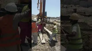 opening of trimy pipe |construction of Bridge 🌉 |pile concrete pouring