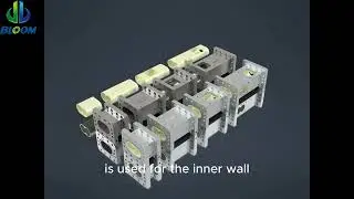 Extruder accessories production site - super large barrel bushing (diameter 630mm)