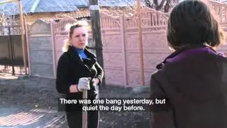 Girl killed in Ukraine 'never existed' - BBC News