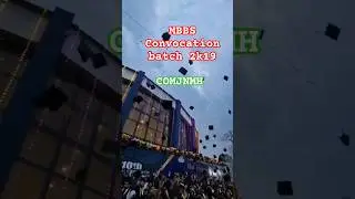 Convocation Ceremony Batch 2k19 Of COMJNMH #mbbsmotivation #neet2025 #neet2026
