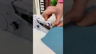 Household mini sewing machine #homehacks #homeuseful #gadgets #homeutilies #gadget #shorts
