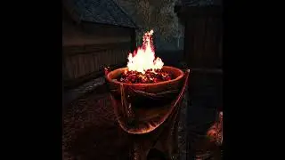 Relaxing Skyrim ASMR | Exploring Riften's Tranquil Sounds of Nature and City Life (No Talking)
