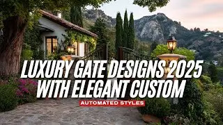 Luxury Gate Designs 2025 with Elegant Custom and Automated Styles