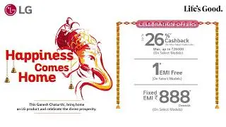 Ganesh Chaturthi Offer 2023 | Aurangabad Ganesh Chaturthi 2023 | LG Best Shop Aurangabad | LG India