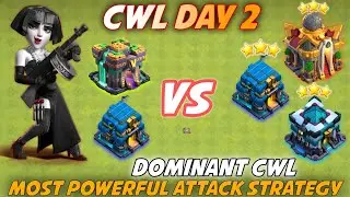 CWL Day 2 Power Play! Triple Stars Everywhere ⭐⭐⭐! Clash of Clans