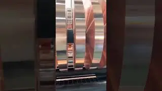 Copper Foil Production machine 😎😎💯💯 #furymachine #themachine #amazingmachine #mightymachines