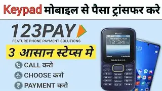 How To Use UPI on a Keypad Phone? |How To Transfer Money Through Dialing? | 123Pay Payment Feature |