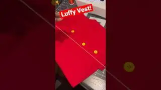 DIY Luffy Vest from One Piece!