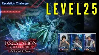 FF7EC:  Gallonbaloir Patres Escalation Lv 25 - Yuffie DPS