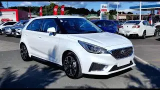 2018 - 2023 MG MG3 Excite 1.5L Auto Dover White Exterior, Interior, Start up Walkaround 4K