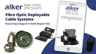 Deployable Armoured Cable Reel featuring an integral in field repair kit
