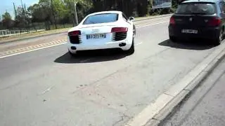 Audi R8 v8 Milltek exhaust Full Option Motoring
