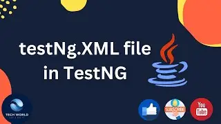 T15 _XLM file in testNg Framework #selenium #testng #java