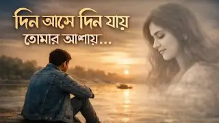 দিন আসে দিন যায় তোমার আশায় // Bengali song // Bengali cover song